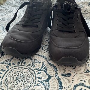 Prada Sneakers Women sz 9.5. Renylon. All Black.